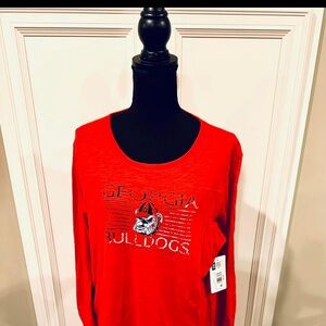 Georgia Bulldog long sleeve tshirt